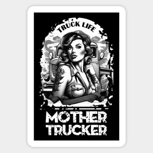 Mother Trucker Sticker